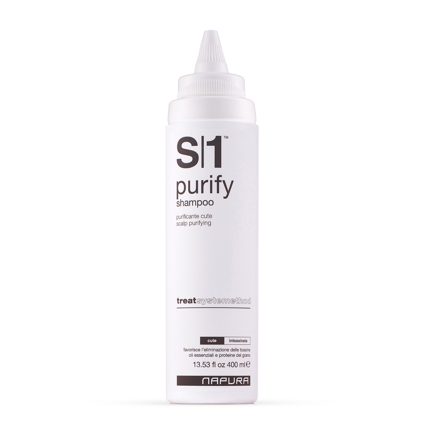 NAPURA S1 Purify -  Oczyszczający szampon do głębokiego oczyszczania i rewitalizacji