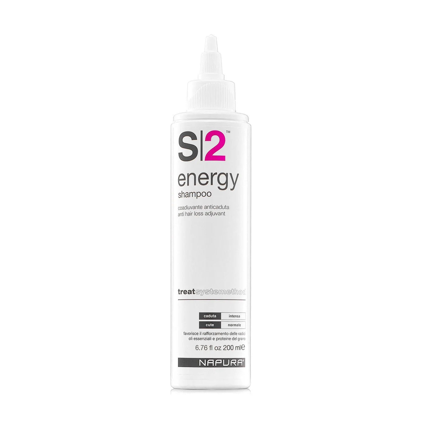 NAPURA S2 (200 ml) Profesjonalny szampon przeciw wypadaniu włosów z biotyną