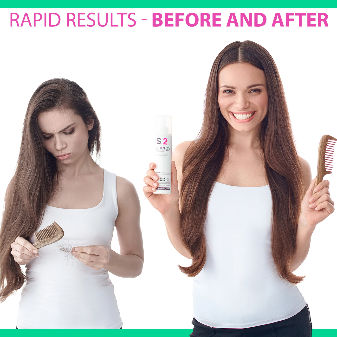 NAPURA S2 (200 ml) Profesjonalny szampon przeciw wypadaniu włosów z biotyną