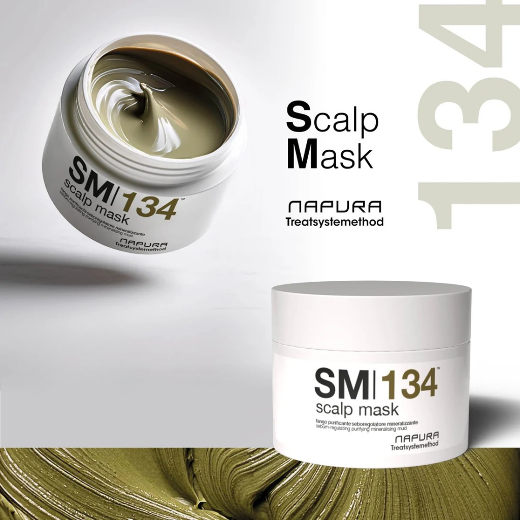 SM | 134 SCALP MASK - Głęboko Oczyszczająca Maska do Skóry Głowy (250 ml)
