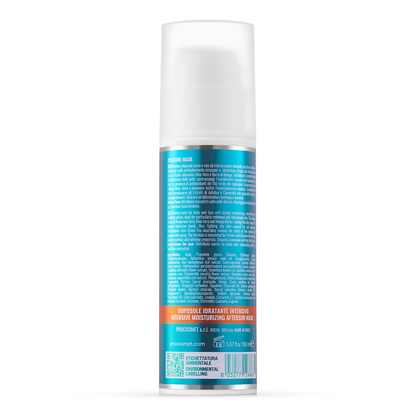 Napura Sunsystem Pleasure Mask (150 ml) - Kojąca maska nawilżająca do twarzy
