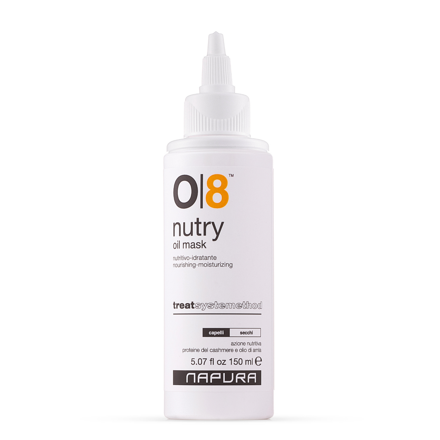 Napura O8 Nutry (150 ml) - Odżywczy olejek do włosów suchych