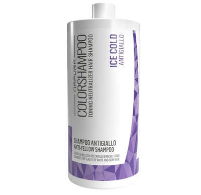 Napura Ice Cold Anti-Yellow Color Shampoo - Fioletowy szampon do neutralizacji żółtych tonów blond włosów