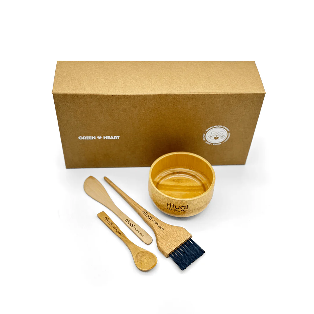 BOWL SET DO MASKI – MISECZKA + SZPATUŁKA + ŁYŻECZKA + PĘDZEL