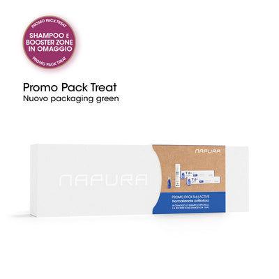 Napura Kit Active kuracja przeciwłupieżowa - T|5.6 PRE T|5.6 POST+S|6 200ml+K7 100ml (peeling, szampon + fluid))