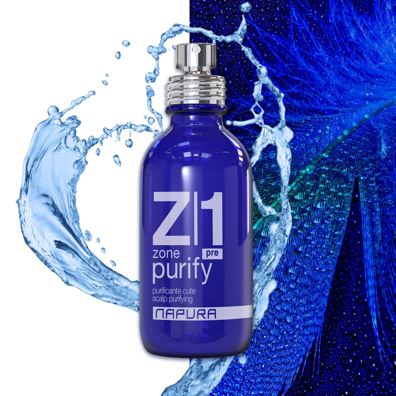 Napura Z1 PURIFY ZONE Pre (50 ml) - Sprej do głębokiego oczyszczania skóry głowy