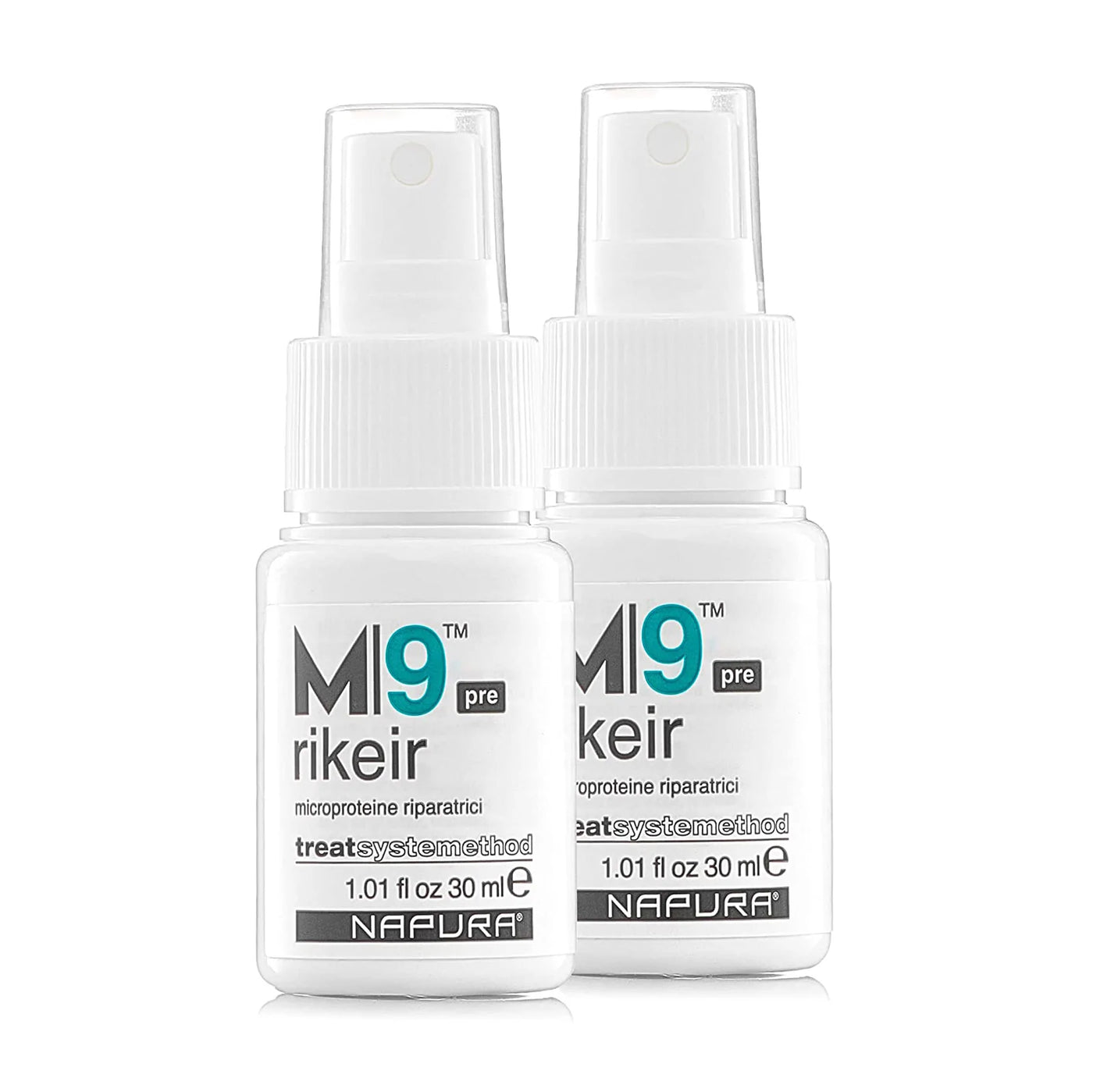 NAPURA M9 (30ml x 2) Profesjonalny spray z keratyną do odbudowy zniszczonych włosów