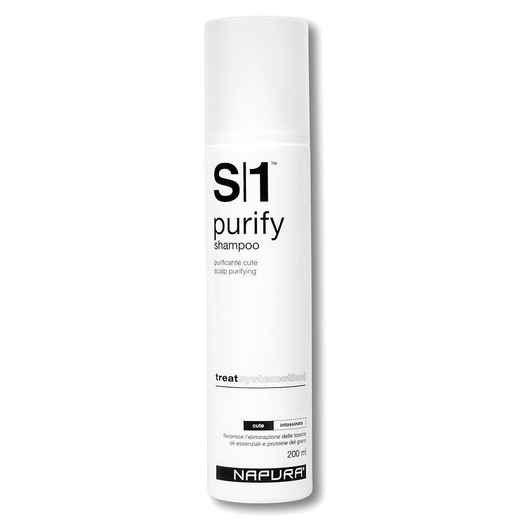 NAPURA S1 (200 ml) Oczyszczający szampon do głębokiego oczyszczania i rewitalizacji